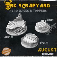 Ork Scrapyard Hero Bases